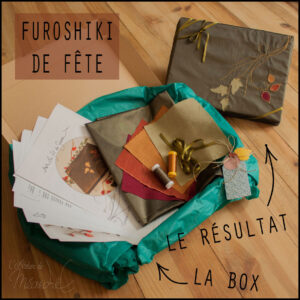 Box créative Furoshiki de fête