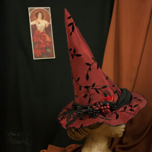 Chapeau "Vermeilles" - Lianes noires